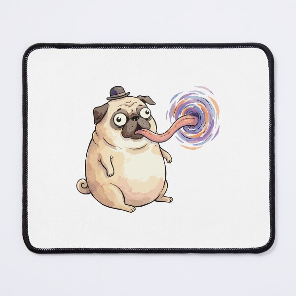 Item preview, Cute Space Animal: Black Hole Pug designed and sold by bapupa.