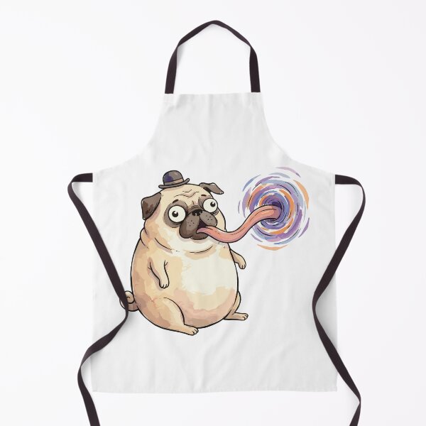 Item preview, Cute Space Animal: Black Hole Pug designed and sold by bapupa.