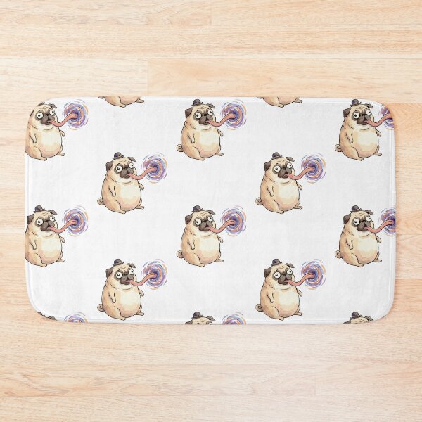 Item preview, Cute Space Animal: Black Hole Pug designed and sold by bapupa.