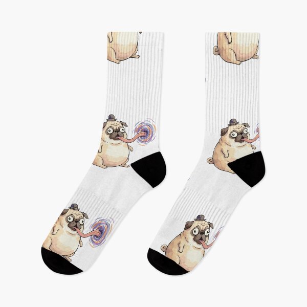 Item preview, Cute Space Animal: Black Hole Pug designed and sold by bapupa.