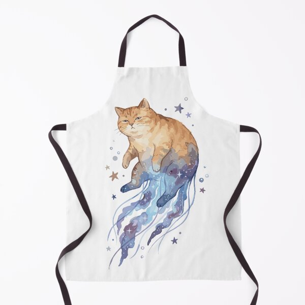 Item preview, Cute Space Animal: Jellyfish Space Cat designed and sold by bapupa.