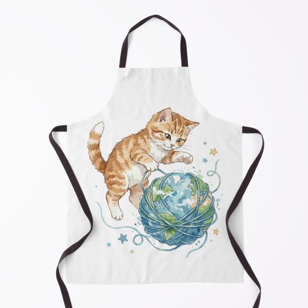 Item preview, Cute Space Animal: Planet Yarn Kitten designed and sold by bapupa.
