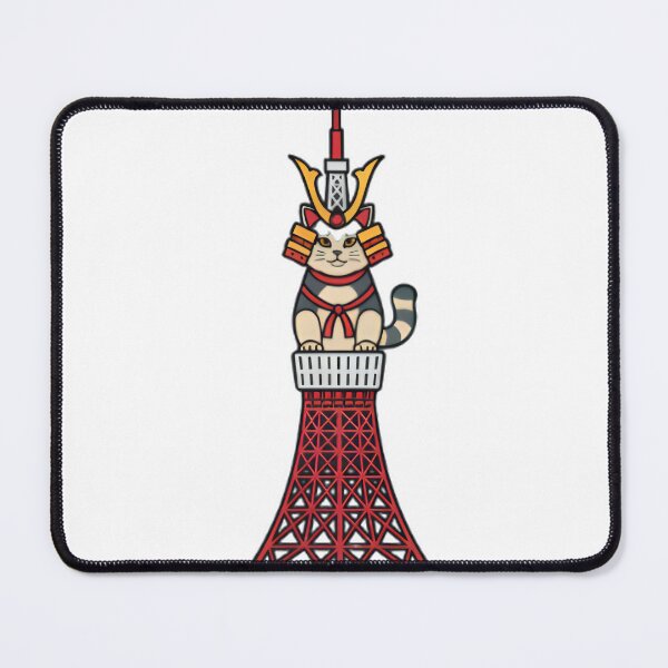 Item preview, Samurai Feline Guardian of Tokyo designed and sold by SunkenCost.