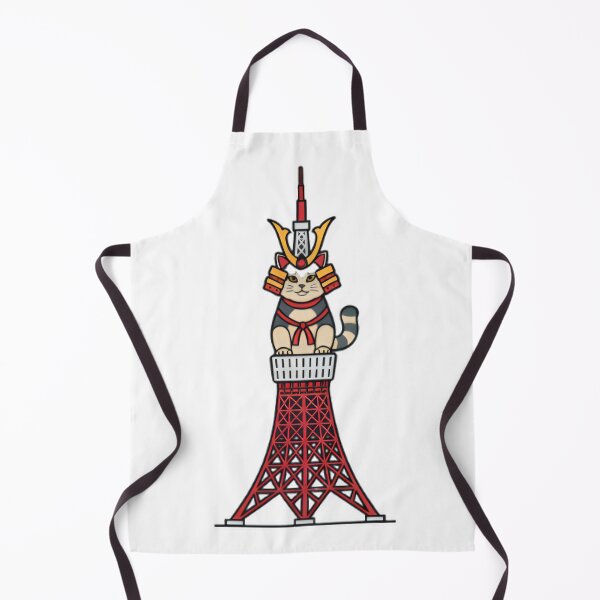 Item preview, Samurai Feline Guardian of Tokyo designed and sold by SunkenCost.