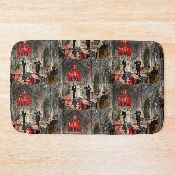Item preview, Interrupted wedding scene Illustration from Jayne Eyre character portrait art designed and sold by Vintage Designs +.