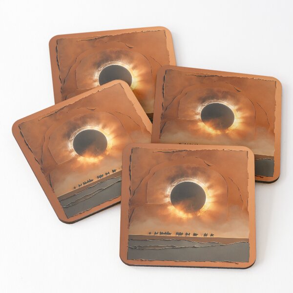Item preview, Eclipse Over the Dunes designed and sold by ONYX Pixee.