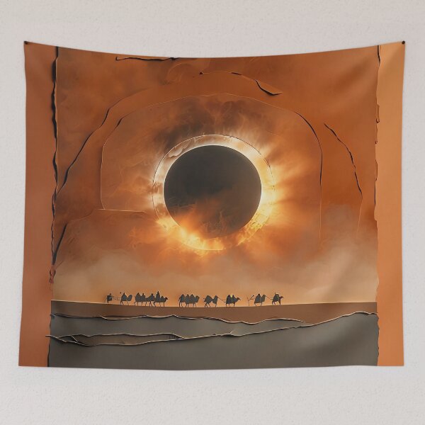 Item preview, Eclipse Over the Dunes designed and sold by ONYX Pixee.