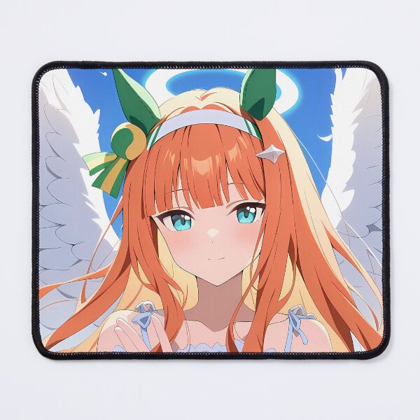 Item preview, Silence Suzuka Angel Wings Anime Girl Uma Musume Pretty Derby designed and sold by Raslbazola.