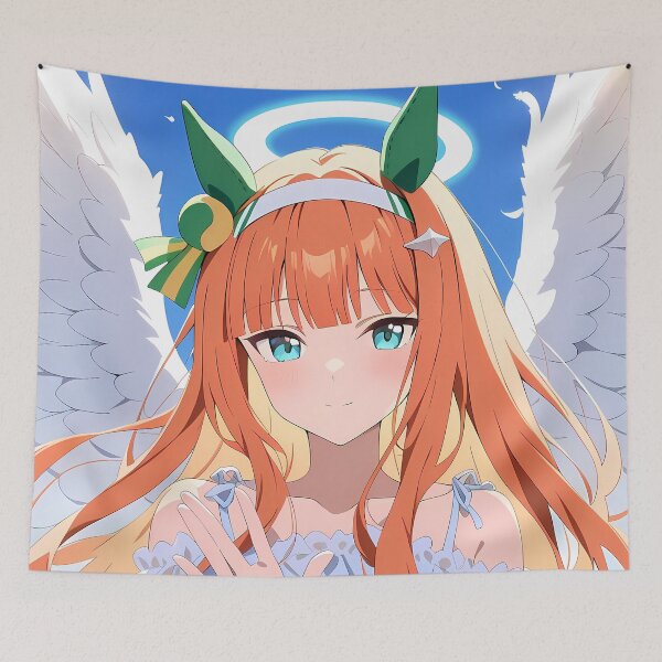 Artikelvorschau, Silence Suzuka Angel Wings Anime Girl Uma Musume Pretty Derby entworfen und verkauft von Raslbazola.