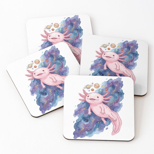 Item preview, Cute Space Animal: Solar System Axolotl designed and sold by bapupa.