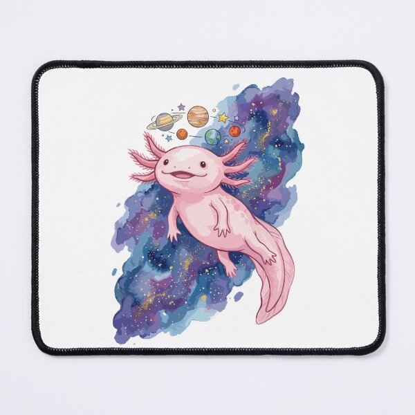 Item preview, Cute Space Animal: Solar System Axolotl designed and sold by bapupa.