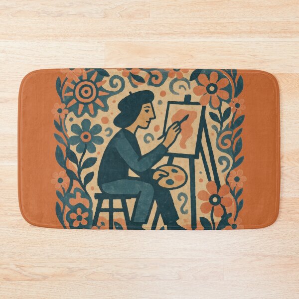 Item preview, Painting Blooms Inside Her Frame designed and sold by EdvvinStudios.