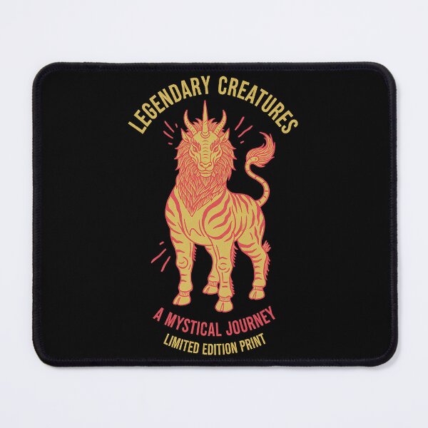 Item preview, Legendary Creatures Mystical Journey Qilin Retro Art designed and sold by zzz888.