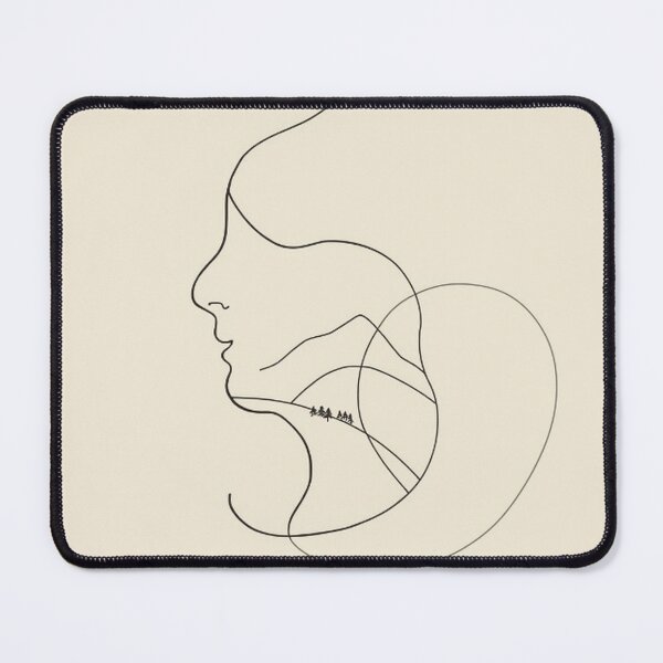 Item preview, Minimalist One-Line Abstract Art Design designed and sold by Wonderful Designs.