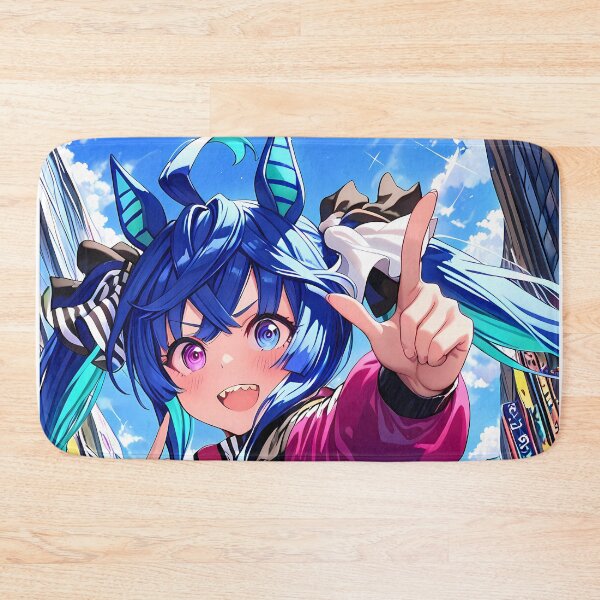 Item preview, Twin Turbo Uma Musume Pretty Derby Anime Girl Energetic Street Style Pose designed and sold by Raslbazola.