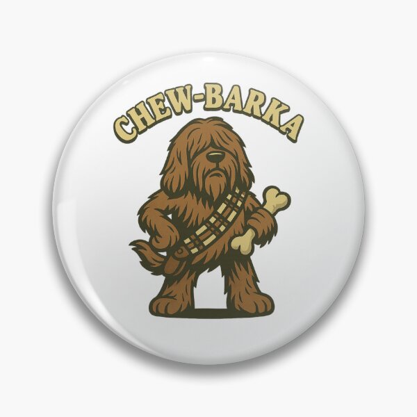 Item preview, Chew-Barka Funny Sci-Fi Dog Parody Design designed and sold by LaughLab Apparel.