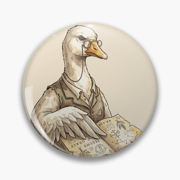 Item preview, Vintage Dark Academia: Grimoire Goose designed and sold by bapupa.