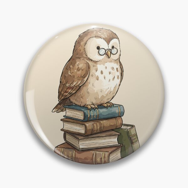 Item preview, Vintage Dark Academia: Scholarly Owl Librarian designed and sold by bapupa.