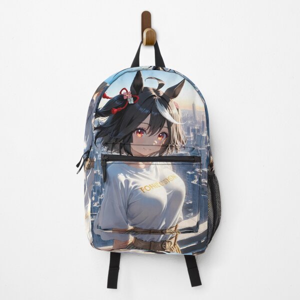 Item preview, Kitasan Black Uma Musume Pretty Derby Urban Skyline Anime Girl Waifu designed and sold by Raslbazola.