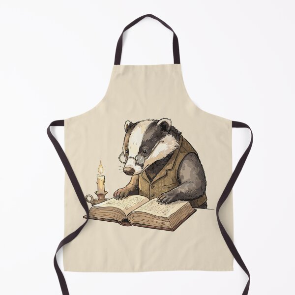 Item preview, Vintage Dark Academia: Spectacled Badger Scholar designed and sold by bapupa.