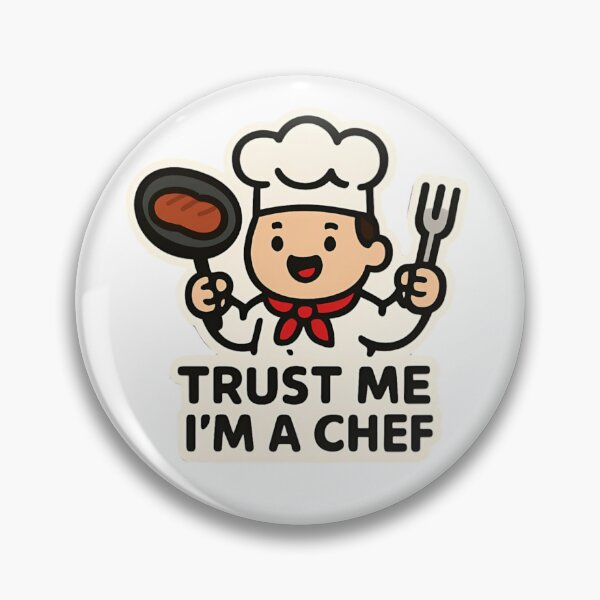 Item preview, Trust Me I’m a Chef Cartoon designed and sold by Bright Vibe Designs.