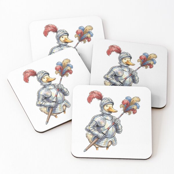 Item preview, Fairytale Aesthetic: Dragon-Saving Duck Knight designed and sold by bapupa.
