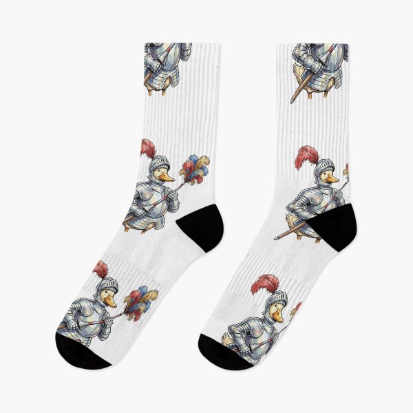 Item preview, Fairytale Aesthetic: Dragon-Saving Duck Knight designed and sold by bapupa.