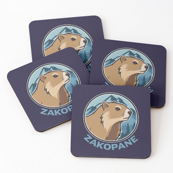 Item preview, Zakopane Tatra Mountain Marmot Wildlife Badge designed and sold by LinaValearte.