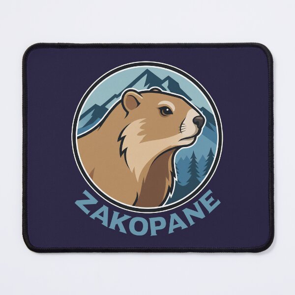 Item preview, Zakopane Tatra Mountain Marmot Wildlife Badge designed and sold by LinaValearte.