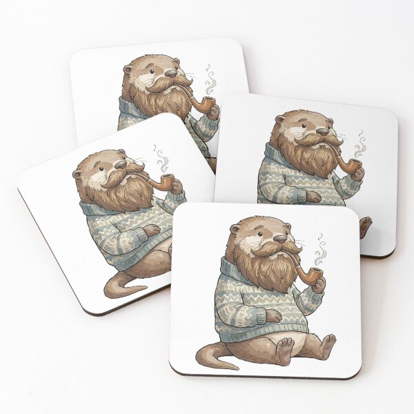 Item preview, Fisherman Aesthetic: Bearded Otter's Pipe designed and sold by bapupa.