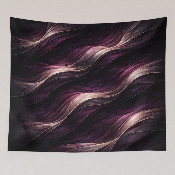 Item preview, Velvet Plum Elegant Pattern designed and sold by LuxeFusionArt.