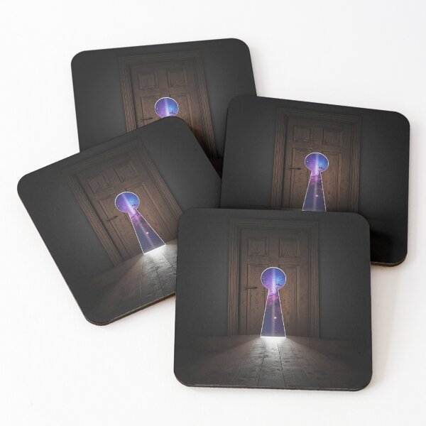 Item preview, Cosmic Keyhole View Through Wooden Door designed and sold by Wonderful Designs.