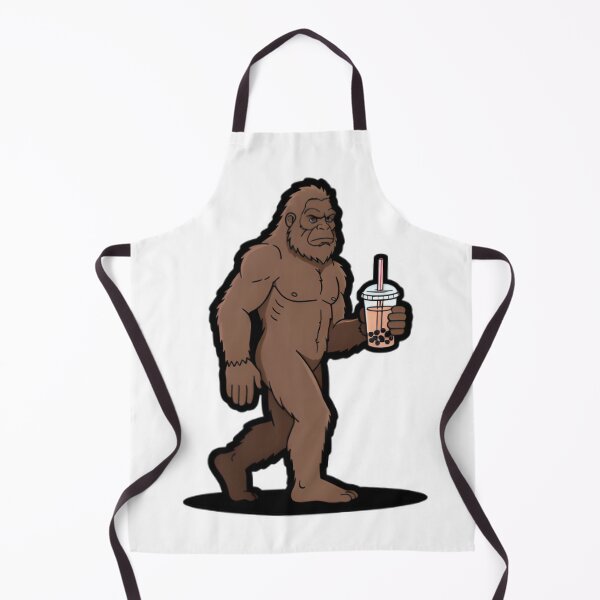 Item preview, Bigfoot Sipping Bubble Tea designed and sold by SunkenCost.