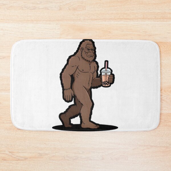 Item preview, Bigfoot Sipping Bubble Tea designed and sold by SunkenCost.