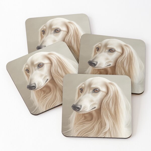 Item preview, Elegant Afghan Hound Portrait designed and sold by PetsArt.