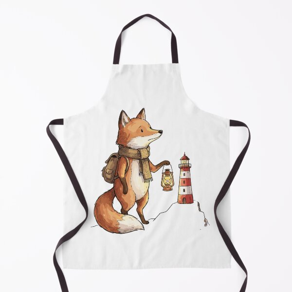 Item preview, Fisherman Aesthetic: Lighthouse Keeper Fox designed and sold by bapupa.