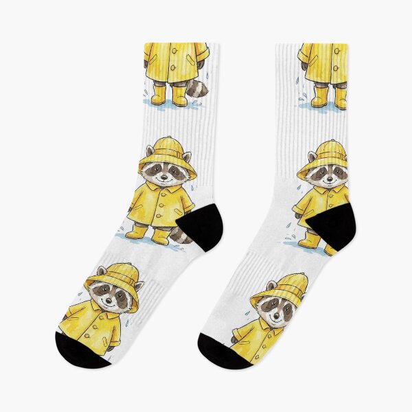 Item preview, Fisherman Aesthetic: Rainy Day Raccoon Captain designed and sold by bapupa.