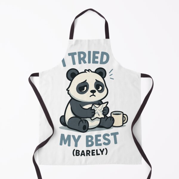 Item preview, I Tried My Best Panda designed and sold by the-dovlat.