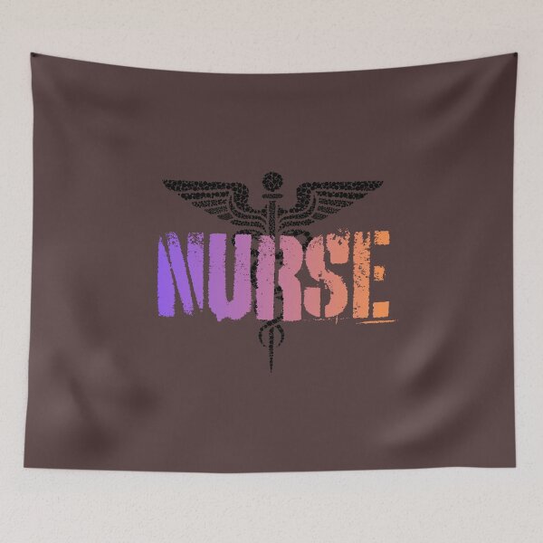 Item preview, Distressed NURSE Gradient Typography designed and sold by Mr-Nurse.