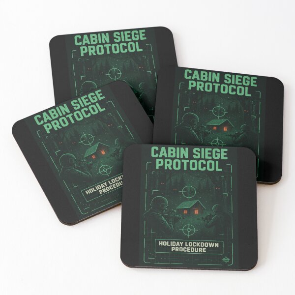 Item preview, Cabin Siege Protocol  designed and sold by Rare Plus Apparel!.