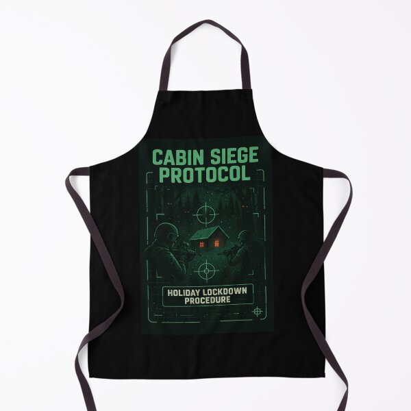 Item preview, Cabin Siege Protocol designed and sold by Rare Plus Apparel!.