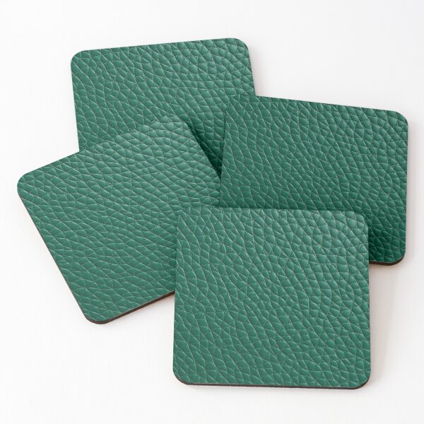 Item preview, Rich Emerald Green Leather Texture designed and sold by SolaoLab.