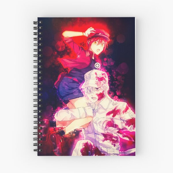 Item preview, Dynamic Red Blood Cell From Cells At Work Anime Girl With Energetic Glow designed and sold by thedarvills.