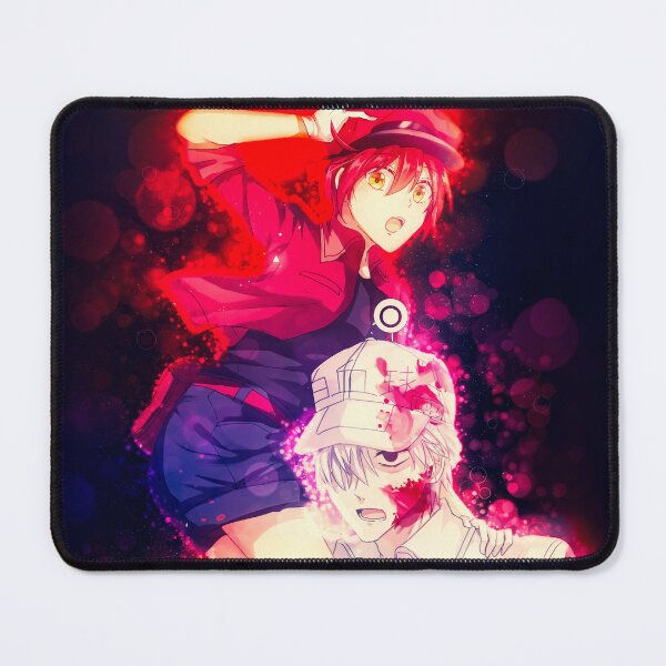 Item preview, Dynamic Red Blood Cell From Cells At Work Anime Girl With Energetic Glow designed and sold by thedarvills.