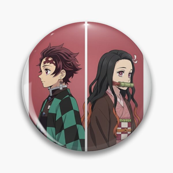 Item preview, Demon Slayer Sibling Duo Anime Inspired Design designed and sold by ZenAnimeWearz.