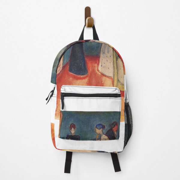 Item preview, The Child and Death – Edvard Munch Expressionist Symbolist Painting (1899) designed and sold by Art Outlaws.