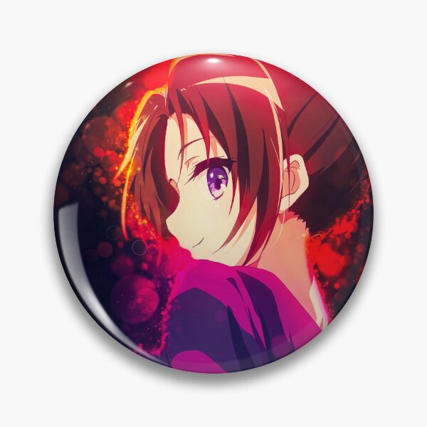 Item preview, Sound Natsuki Nakagawa Confident Smile Glowing Warmly In Radiant Anime Style designed and sold by thedarvills.