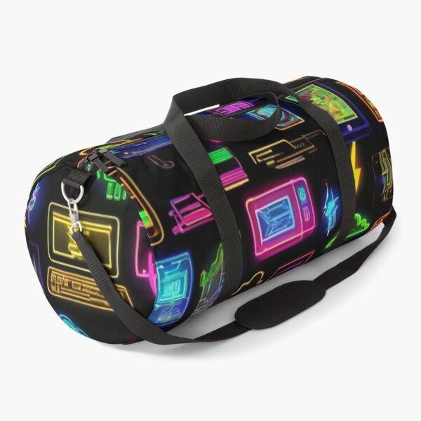 Item preview, "Neon Digital Icons: Cyberpunk Connectivity" designed and sold by Artisticanvas.