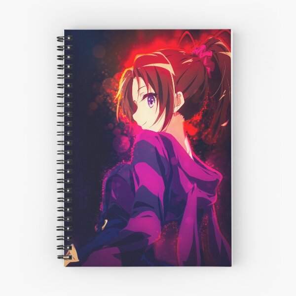 Item preview, Sound Natsuki Nakagawa Confident Smile Glowing Warmly In Radiant Anime Style designed and sold by thedarvills.