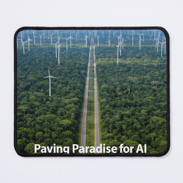 Item preview, Paving Paradise for AI designed and sold by aykiradesigns.